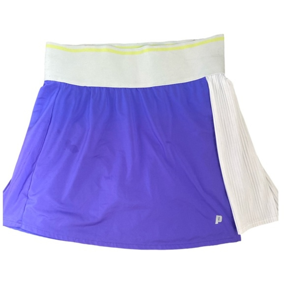 Prince Purple and Gray Skort -S purple gray , nylon spandex